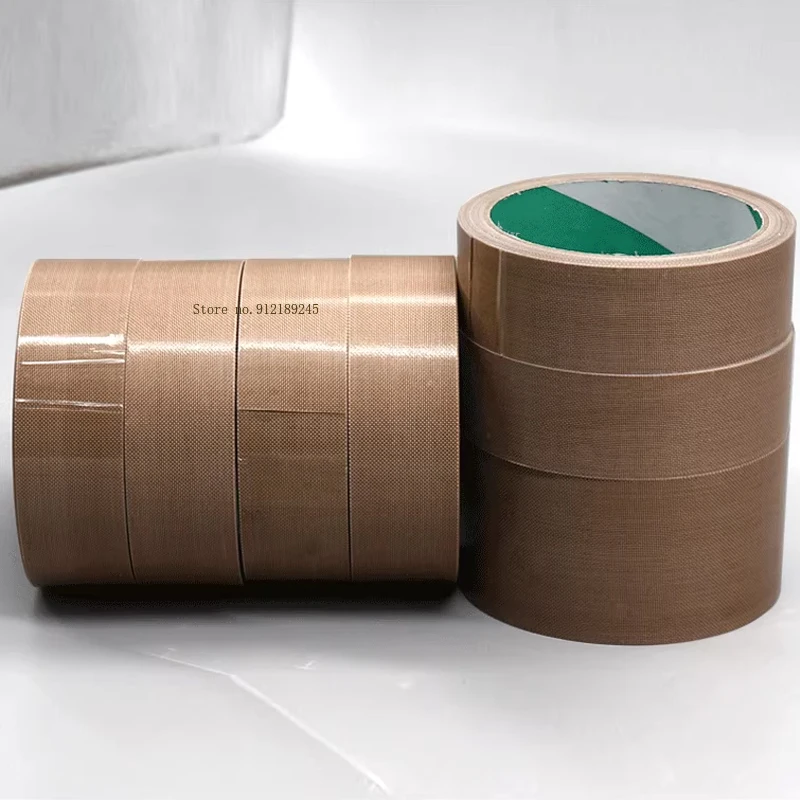 شريط PTFE عالي الحرارة بدون لاصق معزول مقاوم لدرجات الحرارة العالية أشرطة PTFE سمك 0.13 مللي متر/0.18 مللي متر