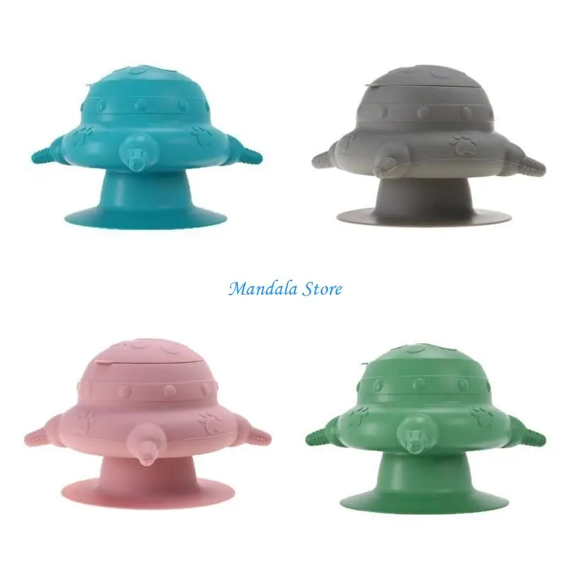 

U2JC Newborn Small Animal Milk Feeders for Nursing 4 Nipples Feeding Bowl Multiple Pet Nursing Bowl Feeding Tool