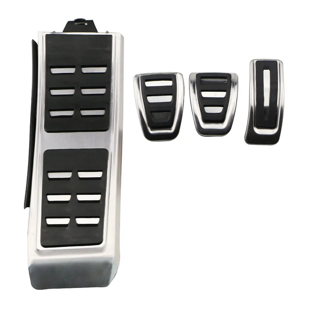 LHD Autopedalen voor Audi A4 B8 S4 RS4 Q3 A5 S5 RS5 8T Q5 8R SQ5 A6 C7 A7 S7 S6 4G A8 S8 A8L 4H Brandstofrem Voetsteun Pedaal Cover