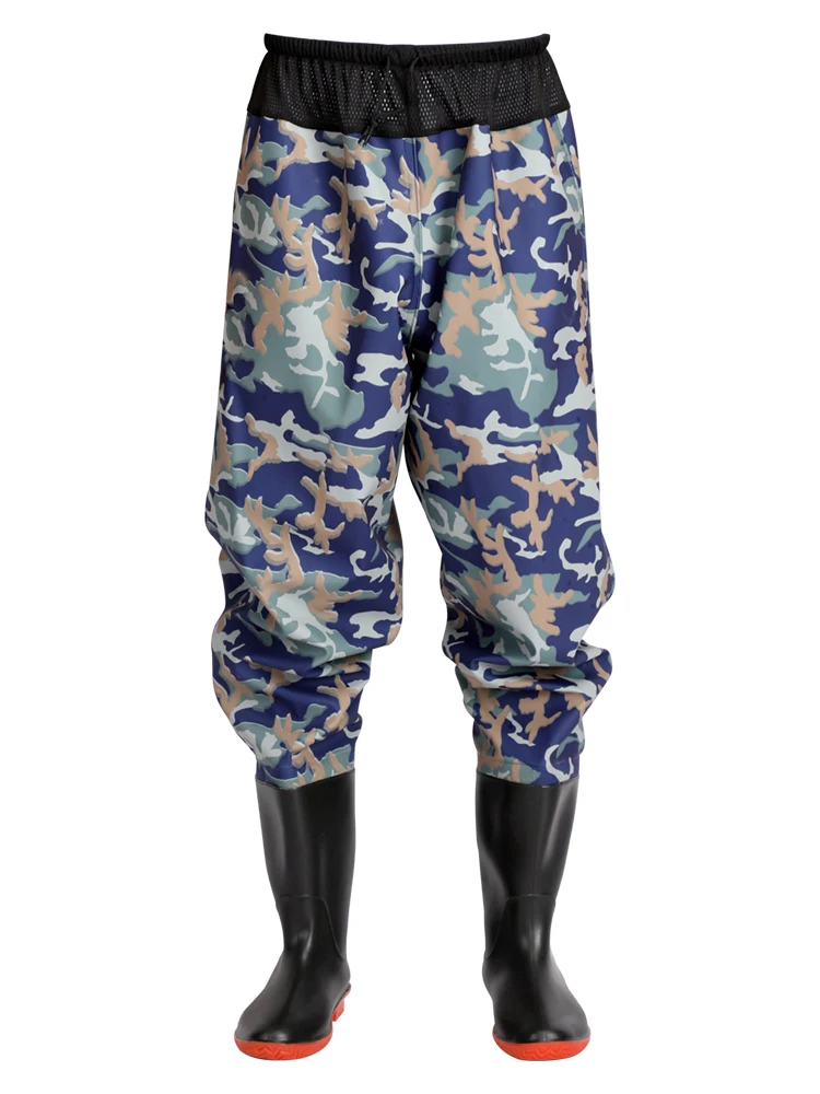 Loin Fishing Waders, Camouflage, Lure Wading Pants, Travel Clothing, Outdoor Waterproof Overalls, Breathable Comfort, River Lake