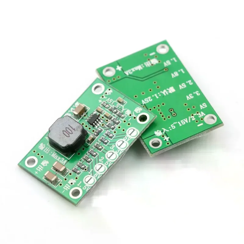 New DC-DC  Converter Step Down Power Module 5~16V to 1.5V 1.8V 2.5V 3.3V 5V 3A