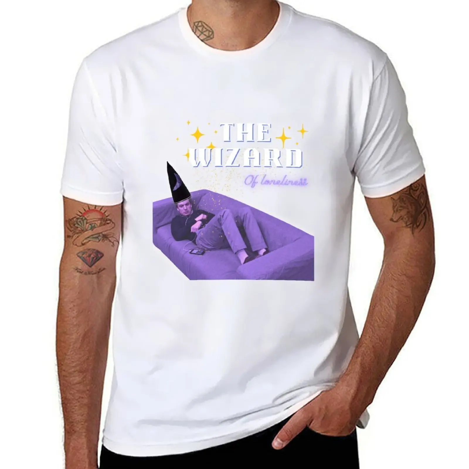 

The wizard of loneliness T-Shirt t shirts for man graphic tees anime tshirt T-Shirt