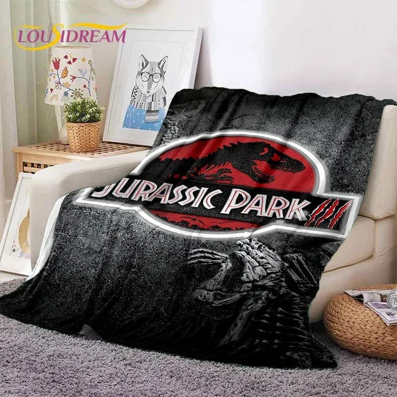 3D الكرتون الجوراسي بارك ديناصور لينة البطانيات الفانيلا ، بطانية رمي مريحة للنزهات ، الأسرة ، المنزل ، غرفة نوم ، الأطفال ، دينو #4