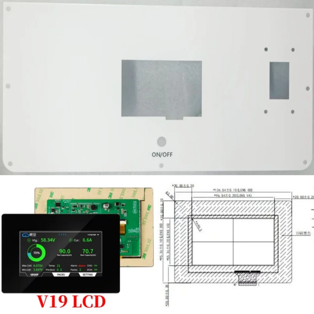 XR12 48V 280AH LiFePO4 Batteriebox 16S 51,2V DIY-Kit Solar-Heimenergiespeicher für V19 JK Wechselrichter BMS EVE CATL 280AH 302AH – Detail 1