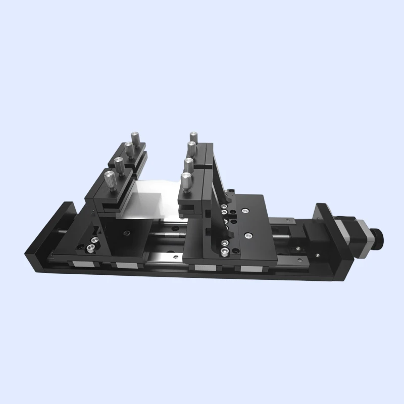 The bilateral stretching table stretches two films, PT-LS1410, simultaneously