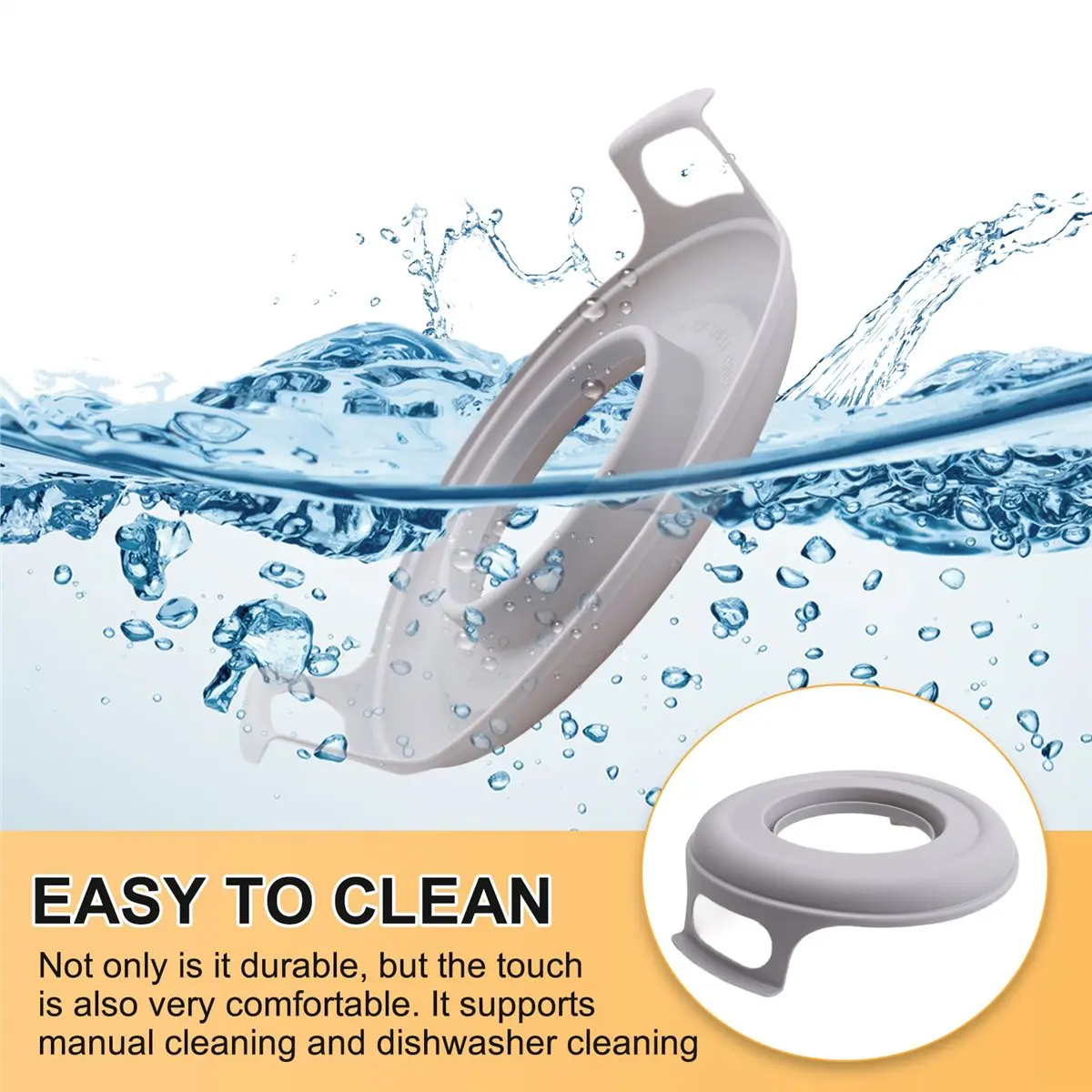 [Promotions]2 Pack Microwave Bowl Holder with Handles - Microwave Cool Plate,Microwave Bowl Holder Microwave Tray