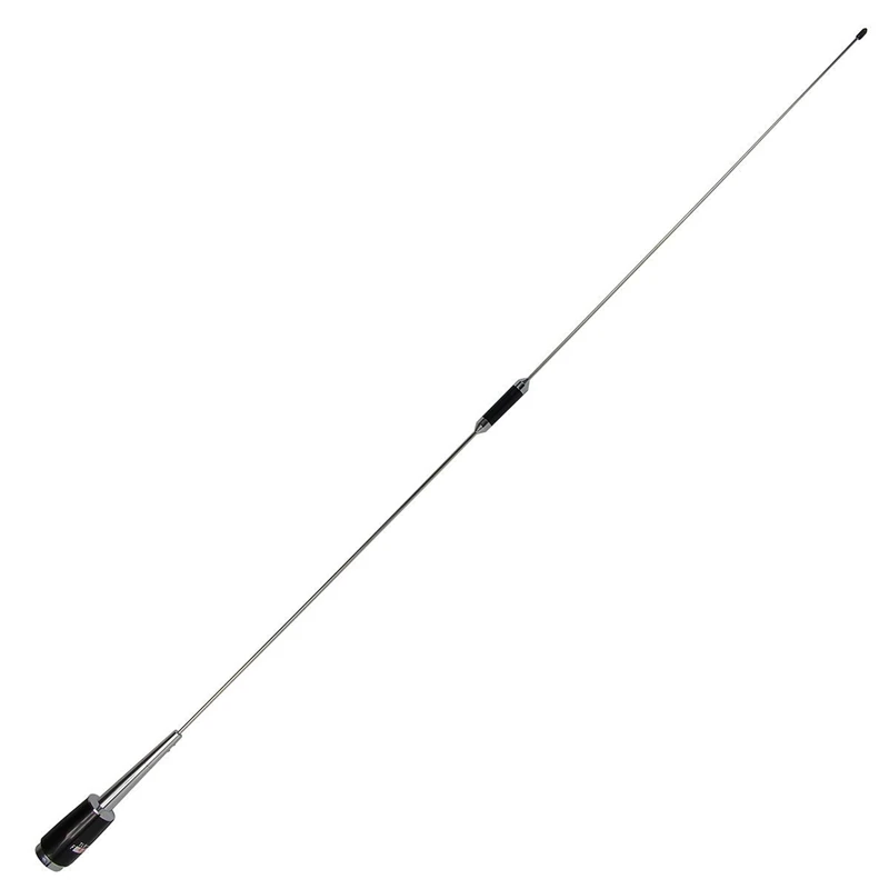 2X dettagli del nuovo argento UHF 400-470 Mhz 200W 5.5Db SL-16 PL-259 Antenna autoradio Mobile