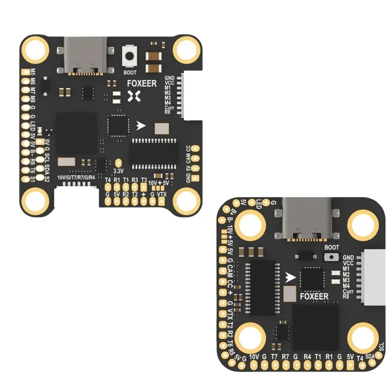 Dual BEC Barometer Flight Controller 4-8S LIPO 30.5X30.5mm 20X20mm for FPV Racing Drones UAV