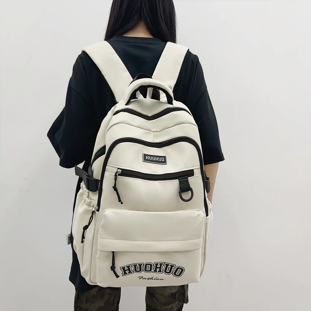 Viagem ao ar livre leve redução de peso personalidade nicho lazer mochila tendência mochila para homens e mulheres grande capacidade computar