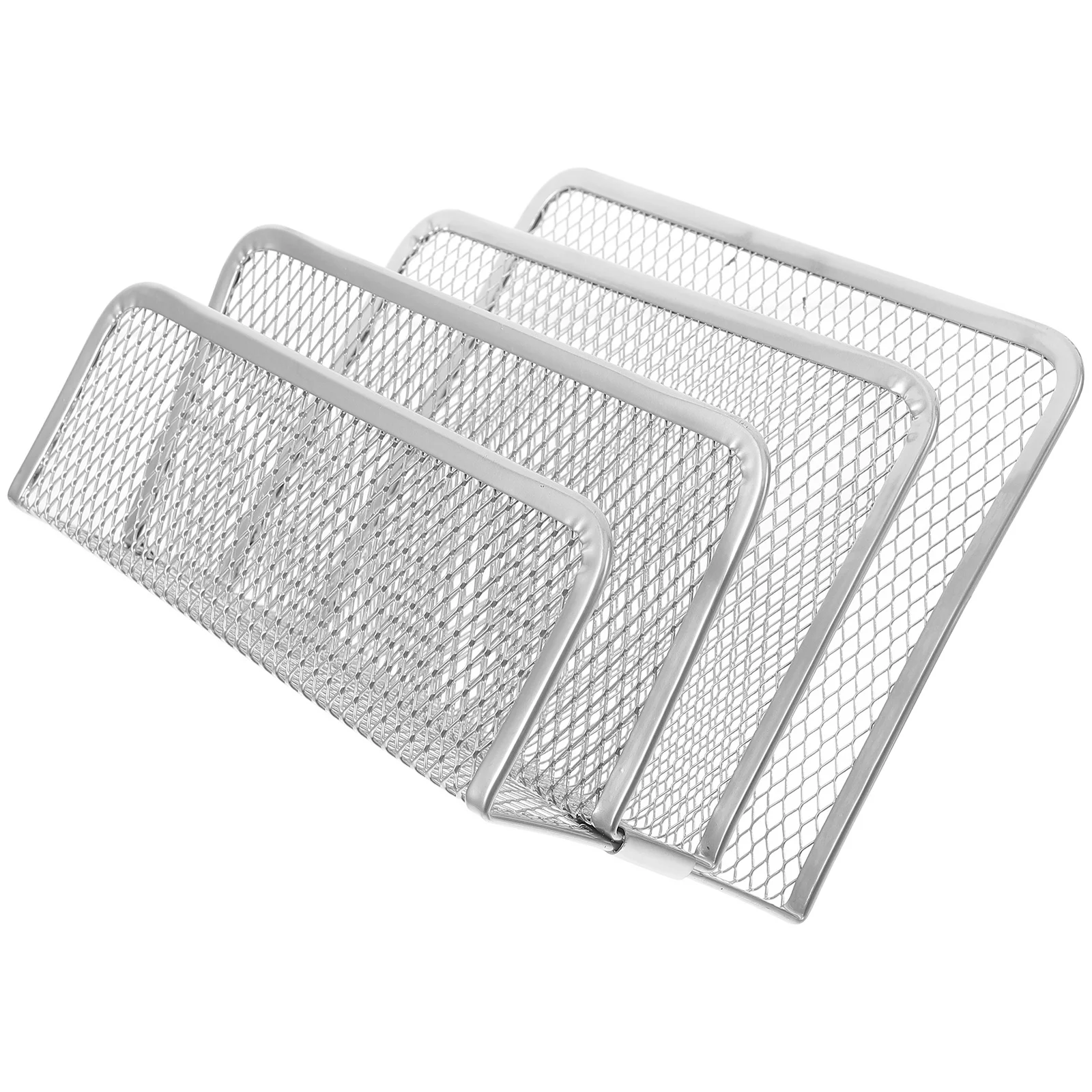 3 Tier Metal Magazine File Holder for Desk Desktop Organizer Book Stand Storage Rack for Office Home Study Papers Documents