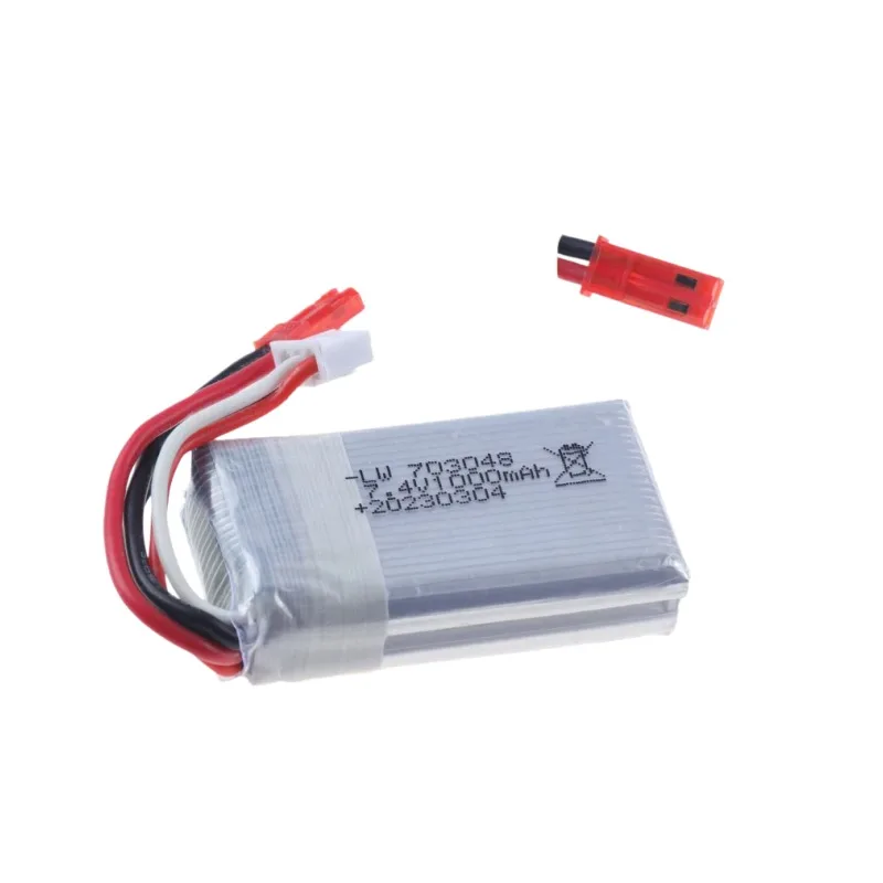Model aircraft battery 601844 703048 7.4v 1200mah 2S quadcopter helicopter remote control aircraft lithium battery