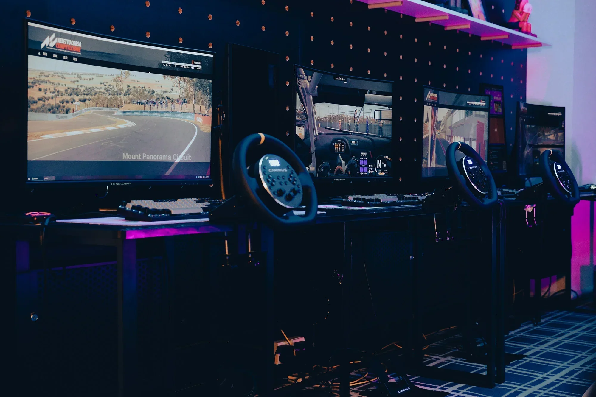 2025CAMMUS C5 Direct Drive 5nm Base Gaming Steering Wheel 2 in 1 Driving Force Racing Simulator Wheel and Pedals