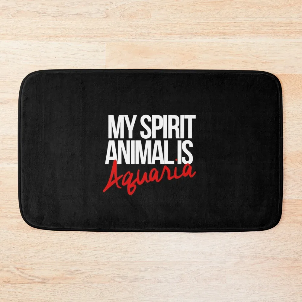 

Spirit Animal - Aquaria Bath Mat Non-Slip Bathroom Sets Of Bathroom Accessories Modern Bathroom Accessories Mat