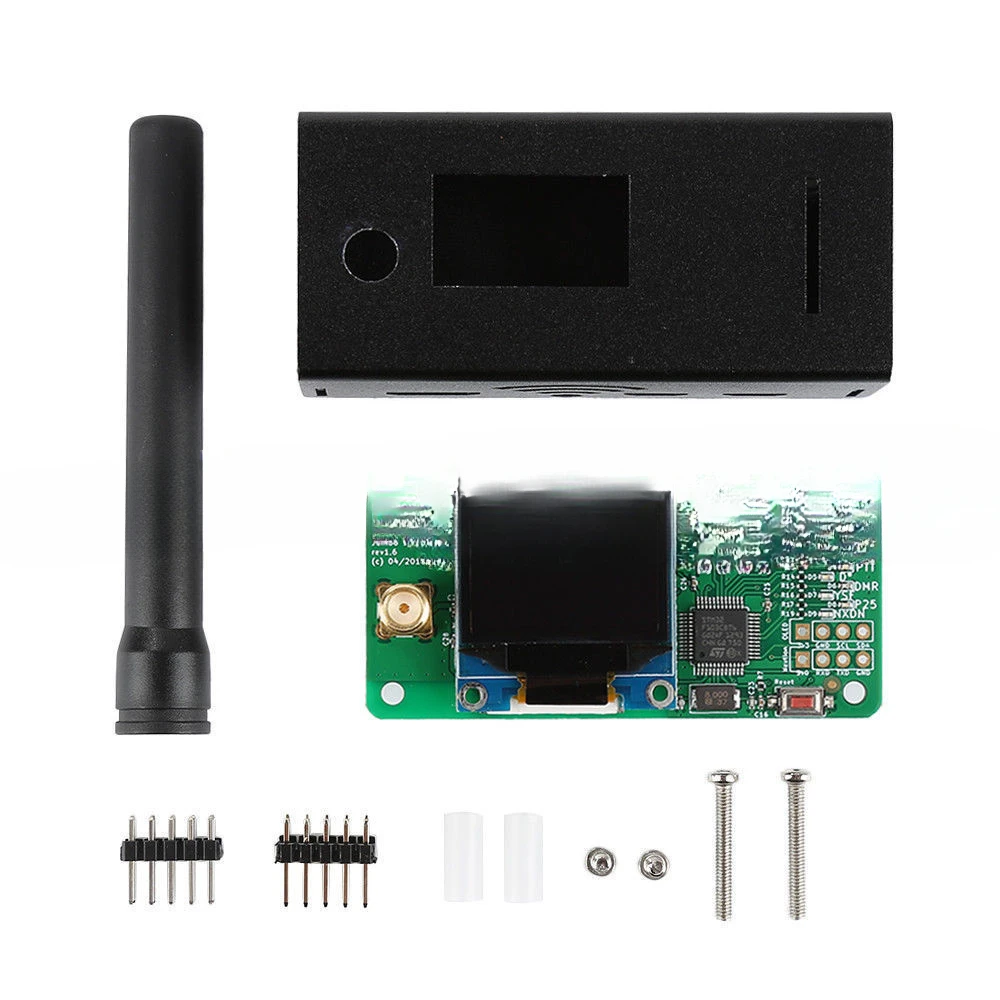 Hotspot For P25 DMR YSF DSTAR NXDN Raspberry Pi Zero 3B + OLED+Metal case +Antenna