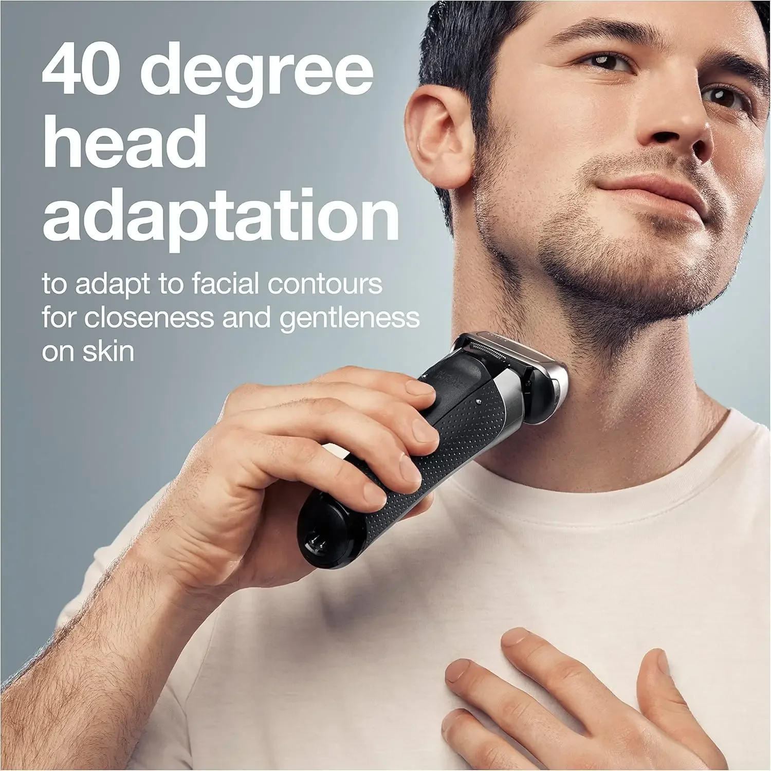 ماكينة حلاقة كهربائية للرجال، ماكينة حلاقة كهربائية من السلسلة 8 8457cc مع ماكينة تشذيب اللحية الدقيقة، مركز التنظيف والشحن SmartCare،