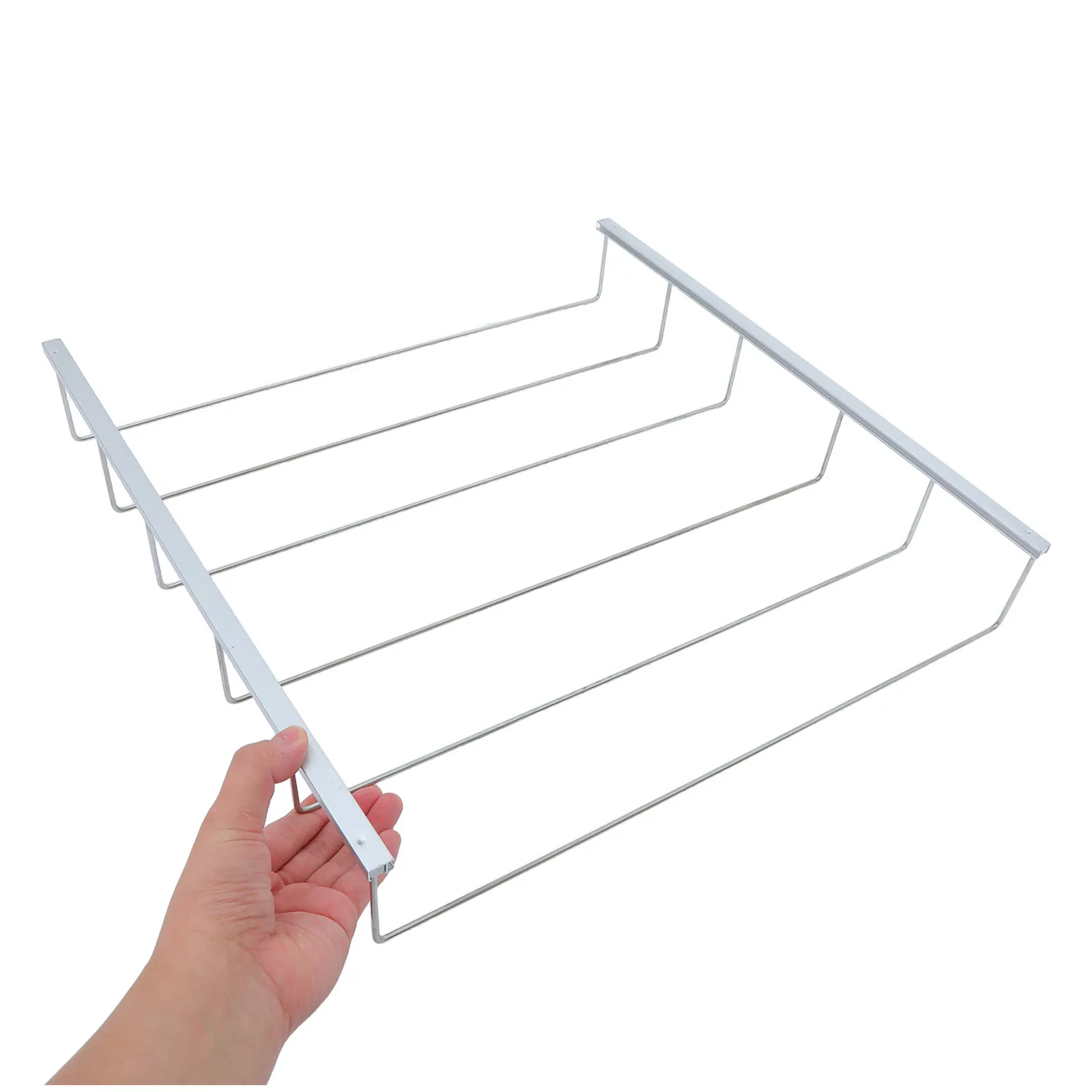Drink Organizer for Fridge Dispenser Compartmentalized Beverage Rack High-Strength Material Anti-Tilt Canned Soda Bottled Drink