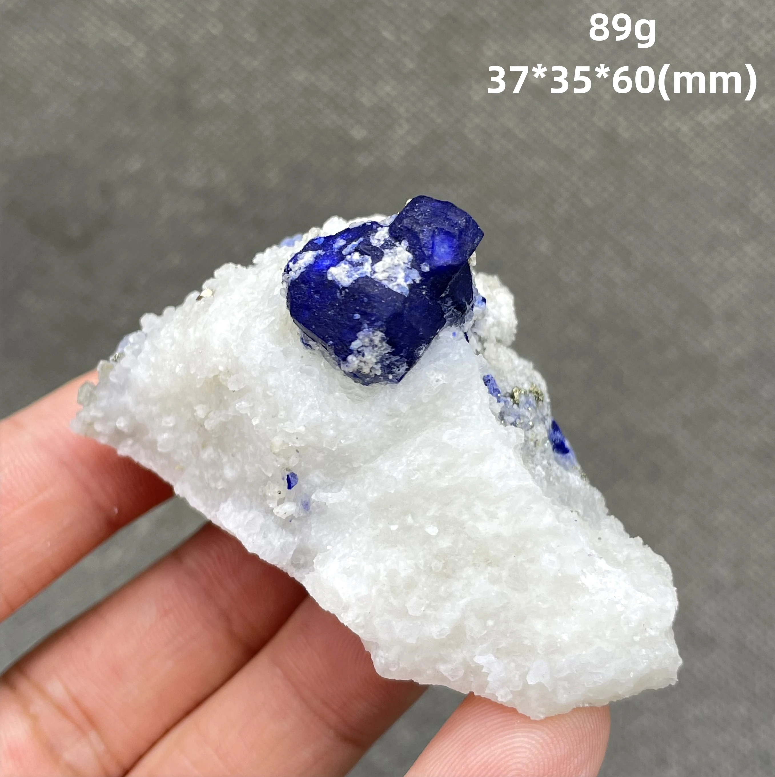 

Natural Afghan Old Mine single crystal lazurite Lapis lazuli Specimens stones and crystals quartz