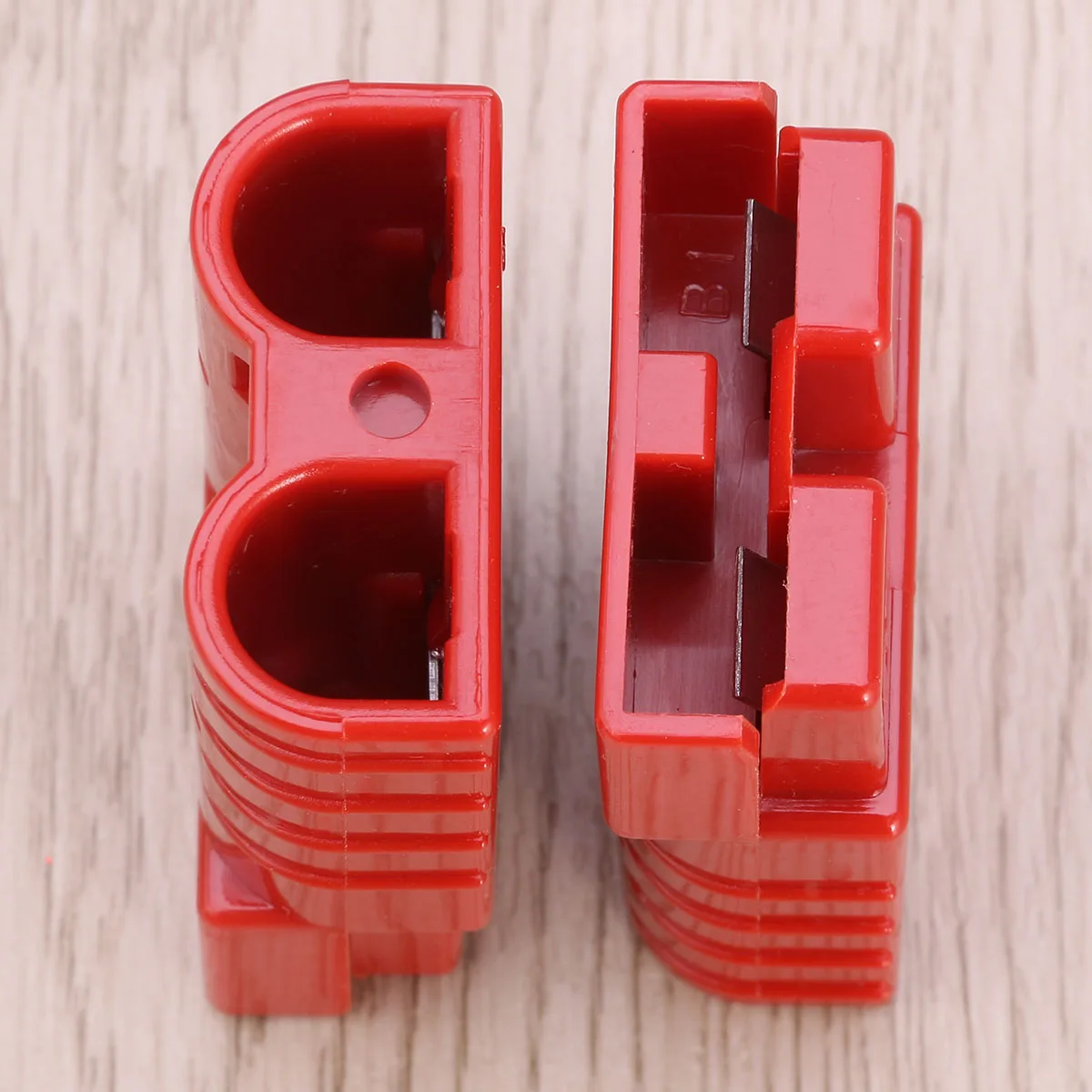 

8pcs Quick Connect Plug Connector 50A Anti-Dust High Current Trailer Winch Electric Car Use Stable Conductivity