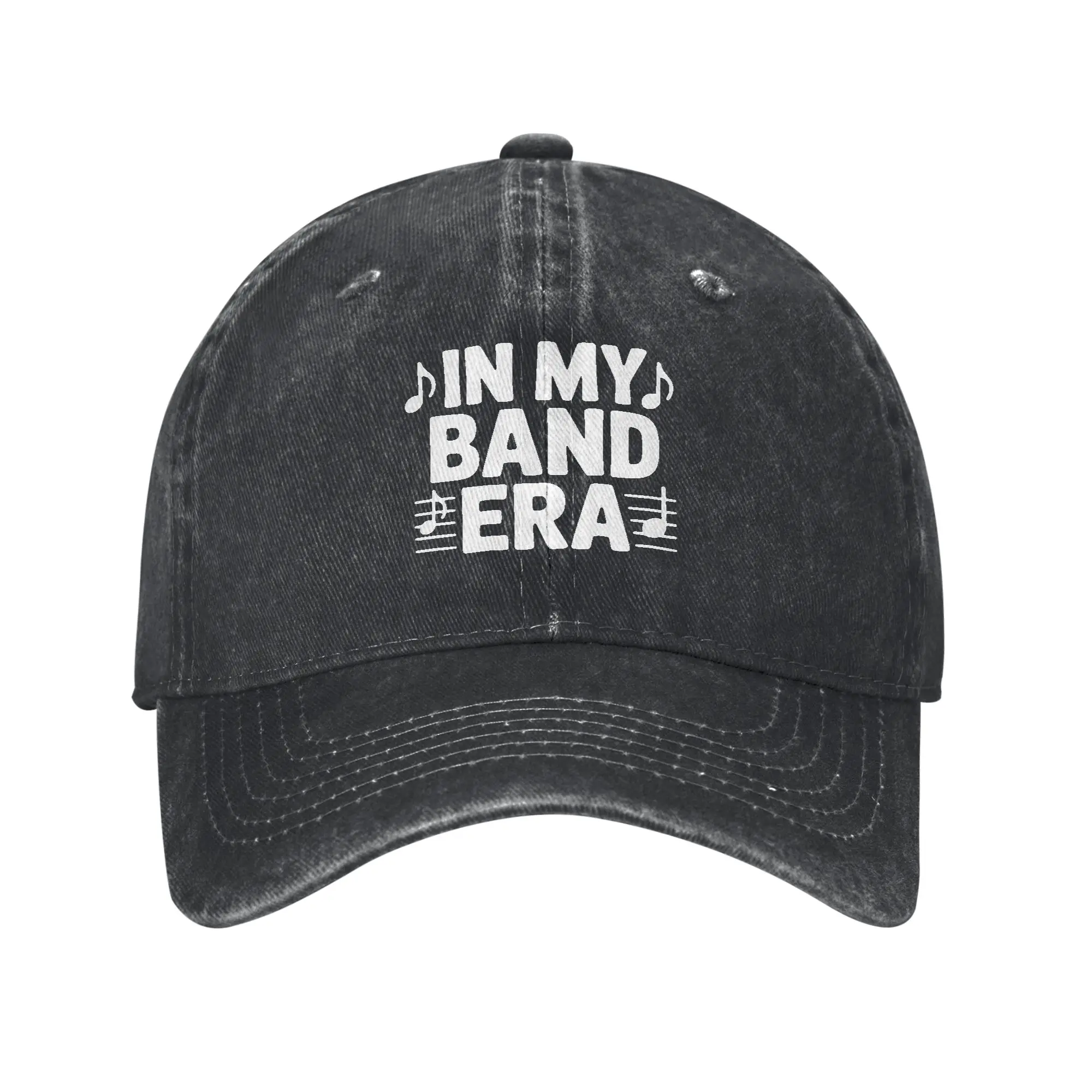 In My Band Era Fashion Baseball Cap  Graphic Caps Women  City Wandering Caps Women