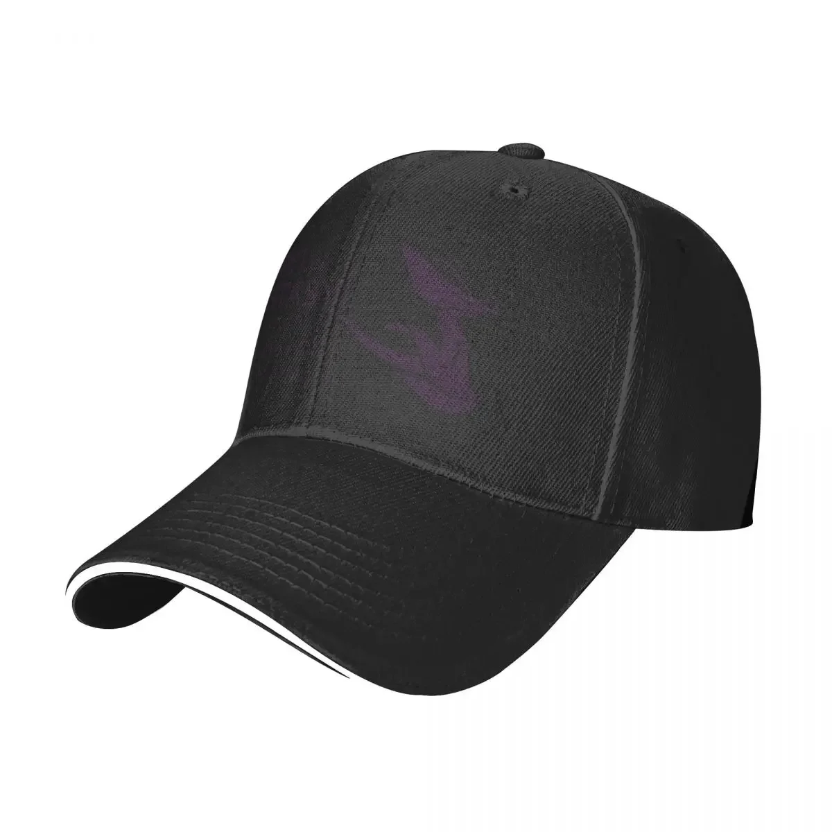 log horizontal purple Baseball Cap Custom Cap Fashion Beach Women's Beach Outlet Men's