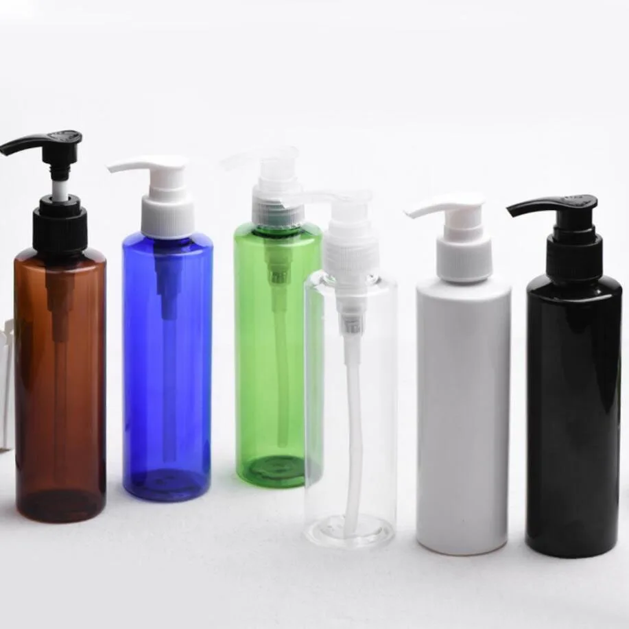 150ml200ML round plastic  PET BOTTLE  toilet water lotion emulsion serum essential toner skin care cosmetic packing