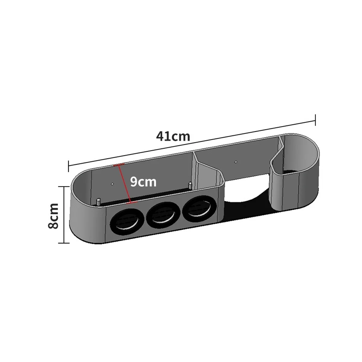 Hair dryer bracket For Supersonic Series Hair Dryer Storage Rack+Diffusion Nozzle Free Punching Wall Storage Shelf Nozzle Holder