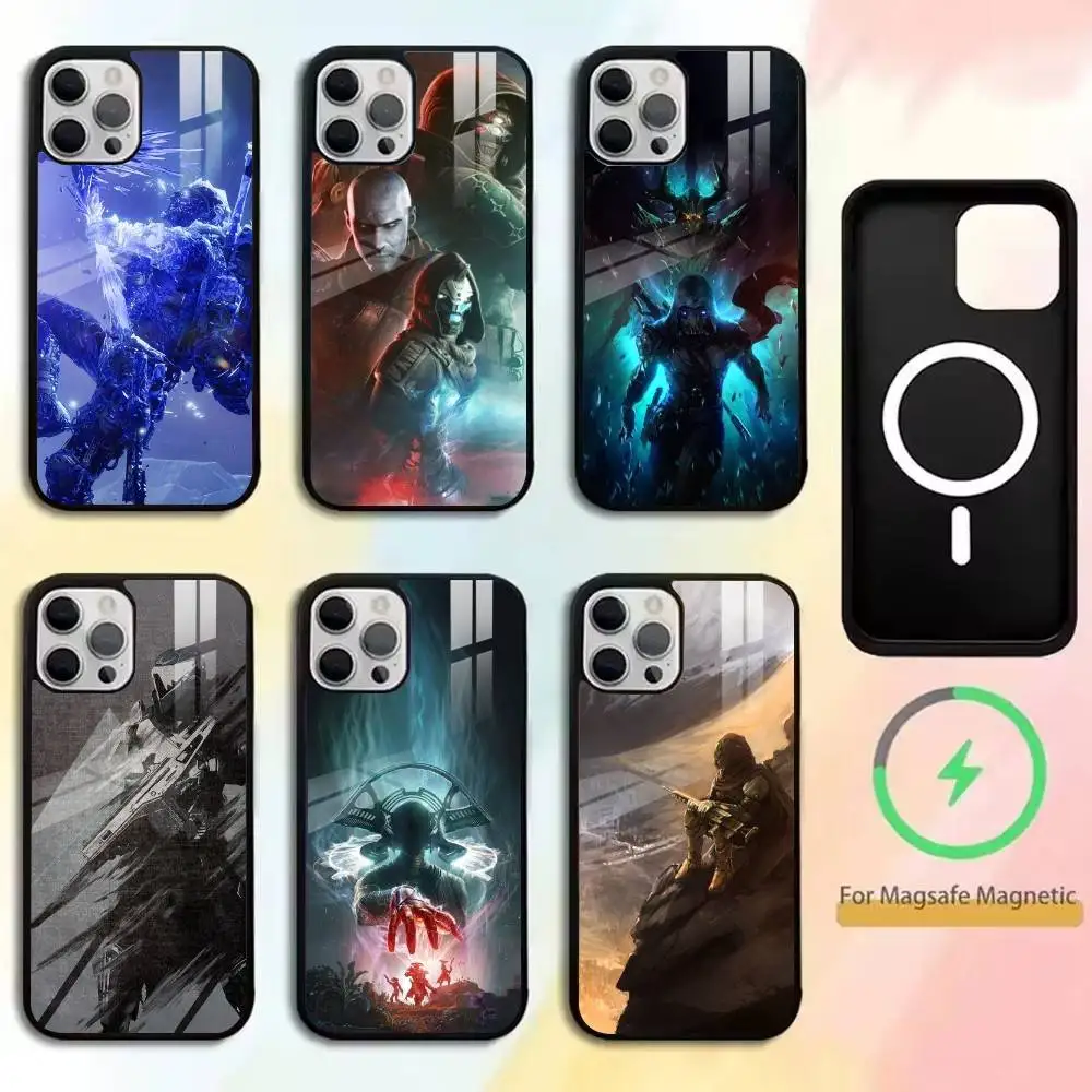 

Destiny Phone Case For iPhone17,16,15,14,13,12,11 Plus,Pro Magnetic For Magsafe Wireless Charging