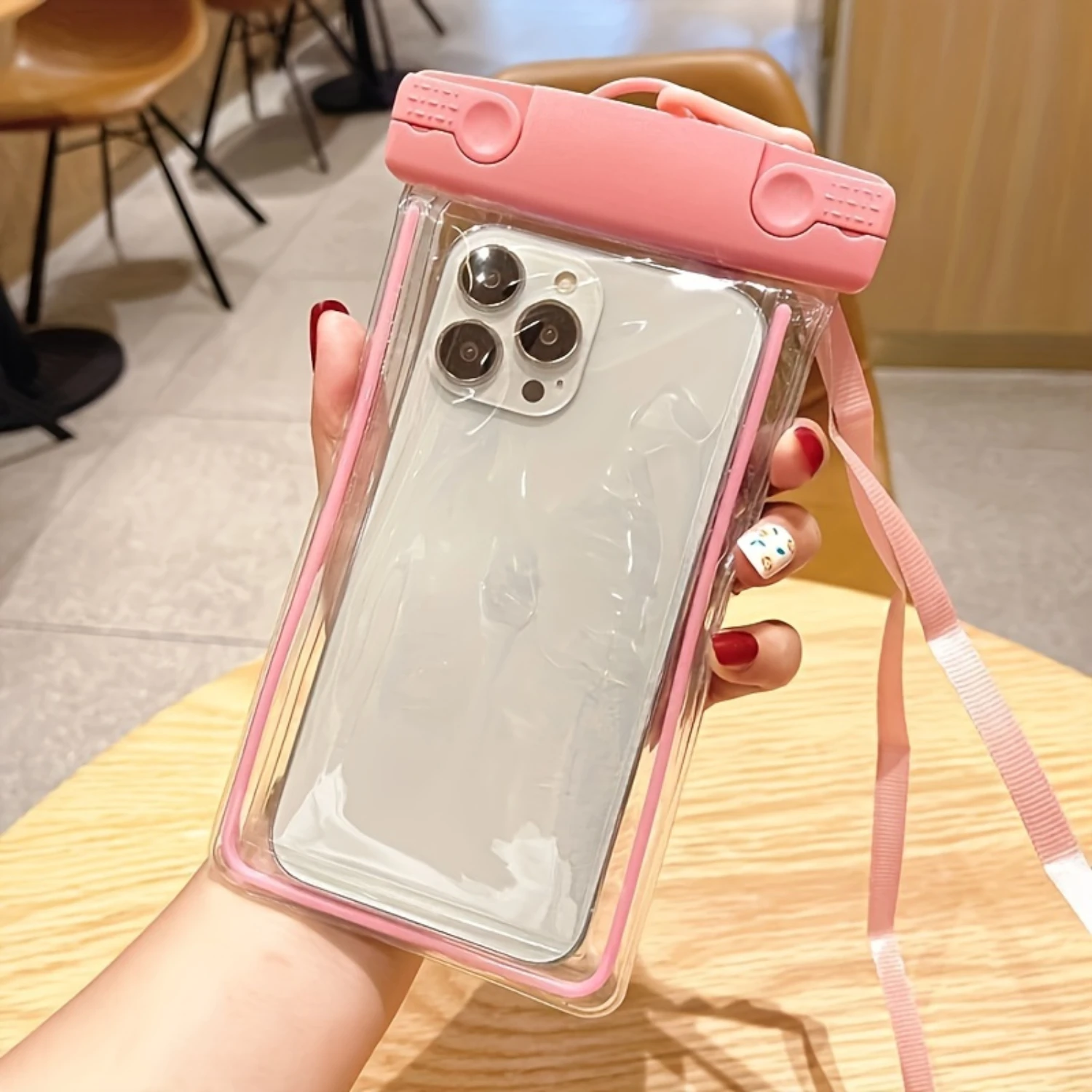 Waterproof Phone Pouch, Universal Beach Phone Bag for  14,13,12, , and More, Durable Waterproof Case for Swimming and Rainy Seas