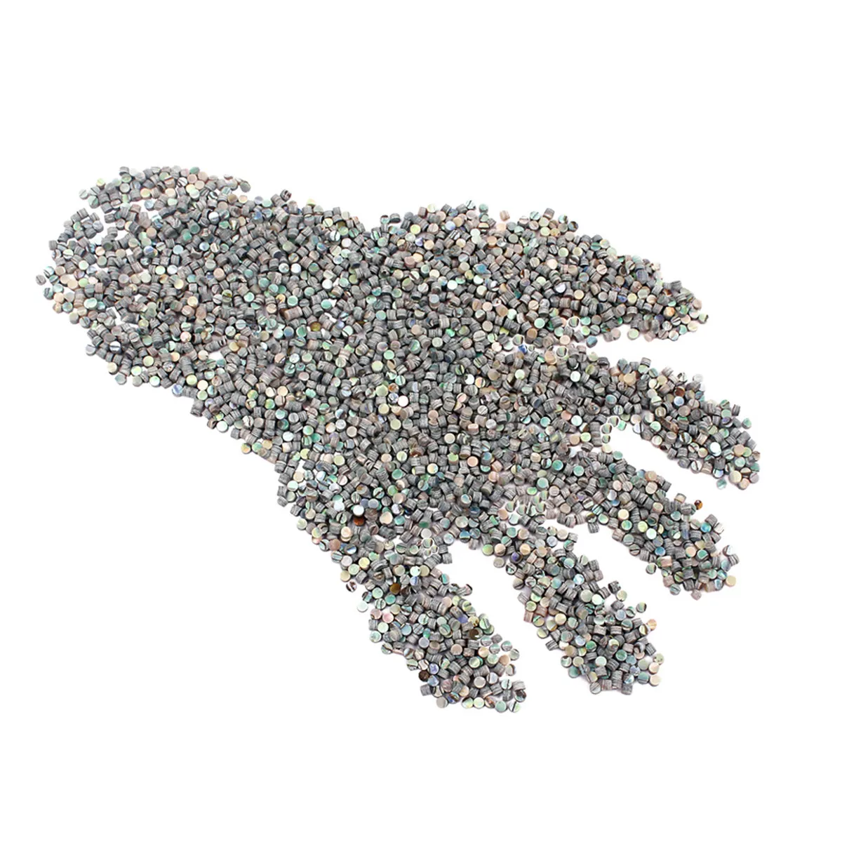100Pcs High Quality Guitar Side Marker Dots Shell Material Fret Inlay for Electric Bass Fingerboard Decoration 2Mm