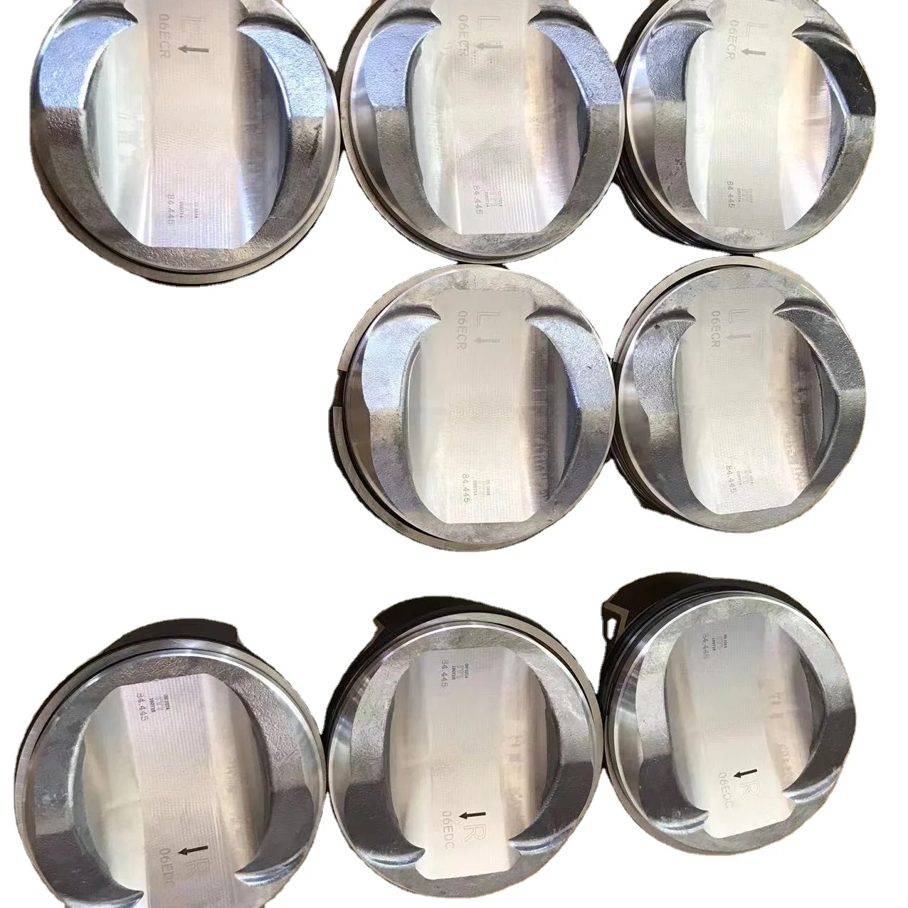 

Factory 6 Pistons with Ring Set 84.51mm for Audi C7 3.0T 3.0 TFSI V6 CRE 15-18 Year 06E107065EC 06E107066EC 050 STD
