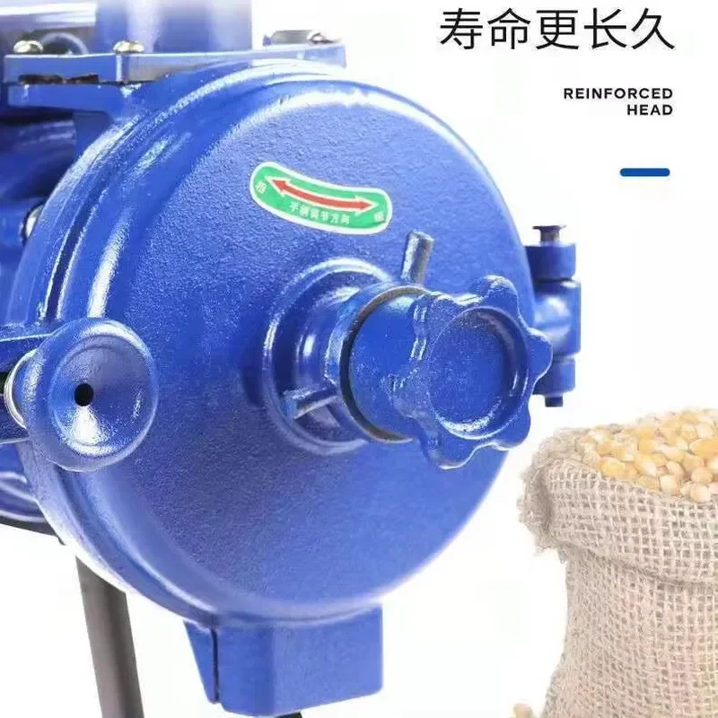 Wet and Dry Dual-Use Corn Grinder Machine for Home Farm Feed Milling Ultra-Fine Powder Processing Agricultural Grain Crusher