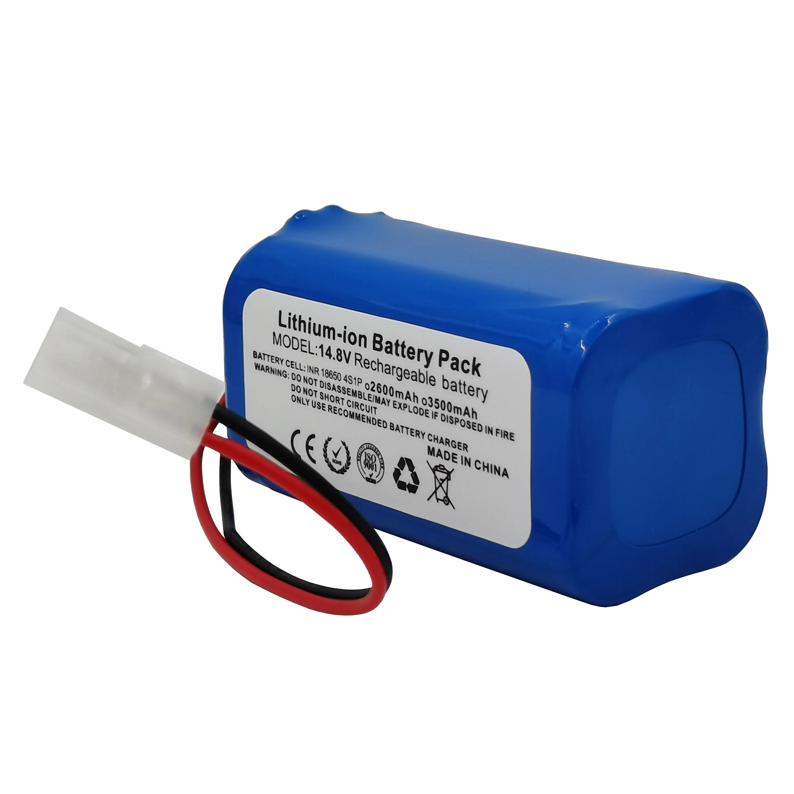 14.4V 14.8V 3500mAh 2600mAh Akumulator cylindryczny litowo-jonowy do Xiaomi G1 Panasonic MC-WRC53 Fetion X3 FC9601