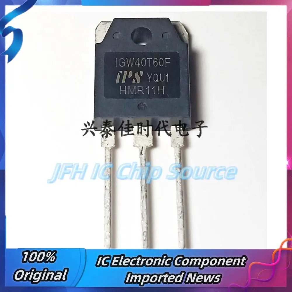 5PCS-10PCS IGW40T60F 40A 600V IGBT IGW40T60U TO-3P  Best Quality Stock