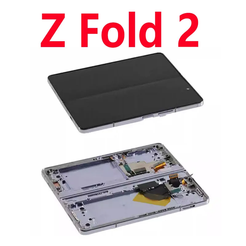 

Оригинальный внутренний ЖК-экран для Samsung Z Fold2 F916B, ЖК-дисплей с рамкой, дигитайзер сенсорного экрана в сборе Z Fold 2 5G