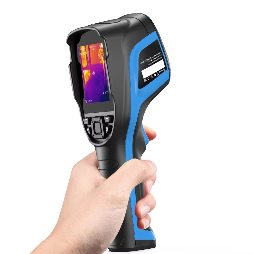 TC005 256*192 With Multiple Imaging Mode Handheld Thermal Imager Camera IP54 Water Dust Built-In LED Light Thermal Imager