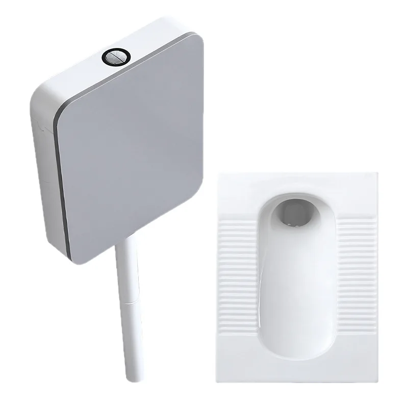 

Household ceramic large-diameter anti-splashing squatting toilet ultra-thin bathroom deodorant squatting toilet large-impact