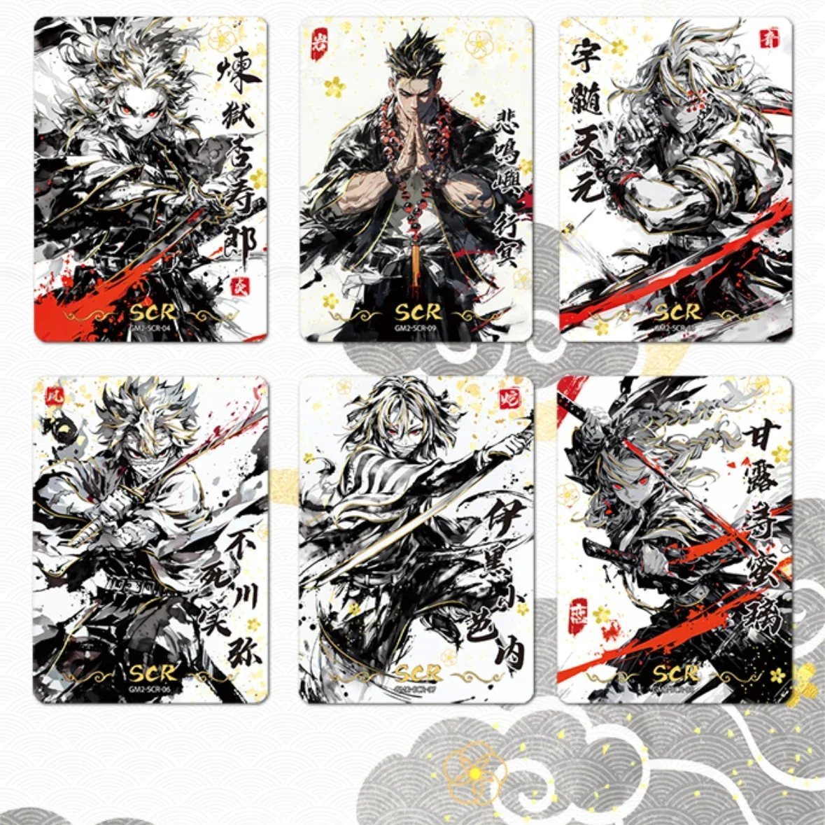 Demon Slayer Card frammenti di tempo limitato Tanjirou Nezuko Kanroji Mitsuri Unrivaled in Splendor Anime Collection Cards Toy Gift