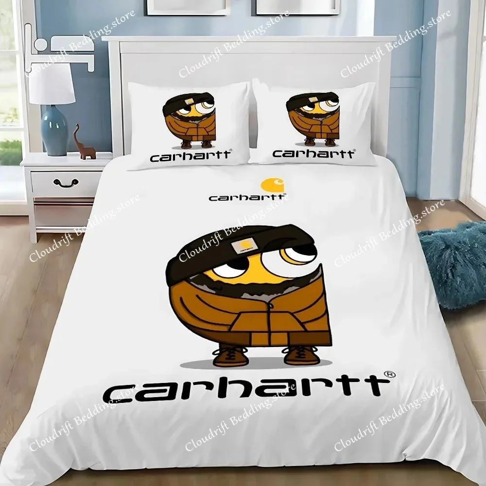 

Fashion C-CARHARTT All Season Duvet Cover Printed Comforter Bedding Sets Comfortable Bedspreads Comforter Duvet King Bedding Set