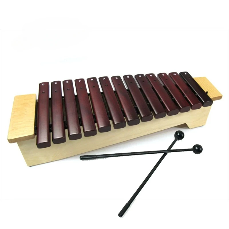 

Wooden Xylophone Diatonic 12key 13 Key Toy Xylophone for Kids(XL13A)