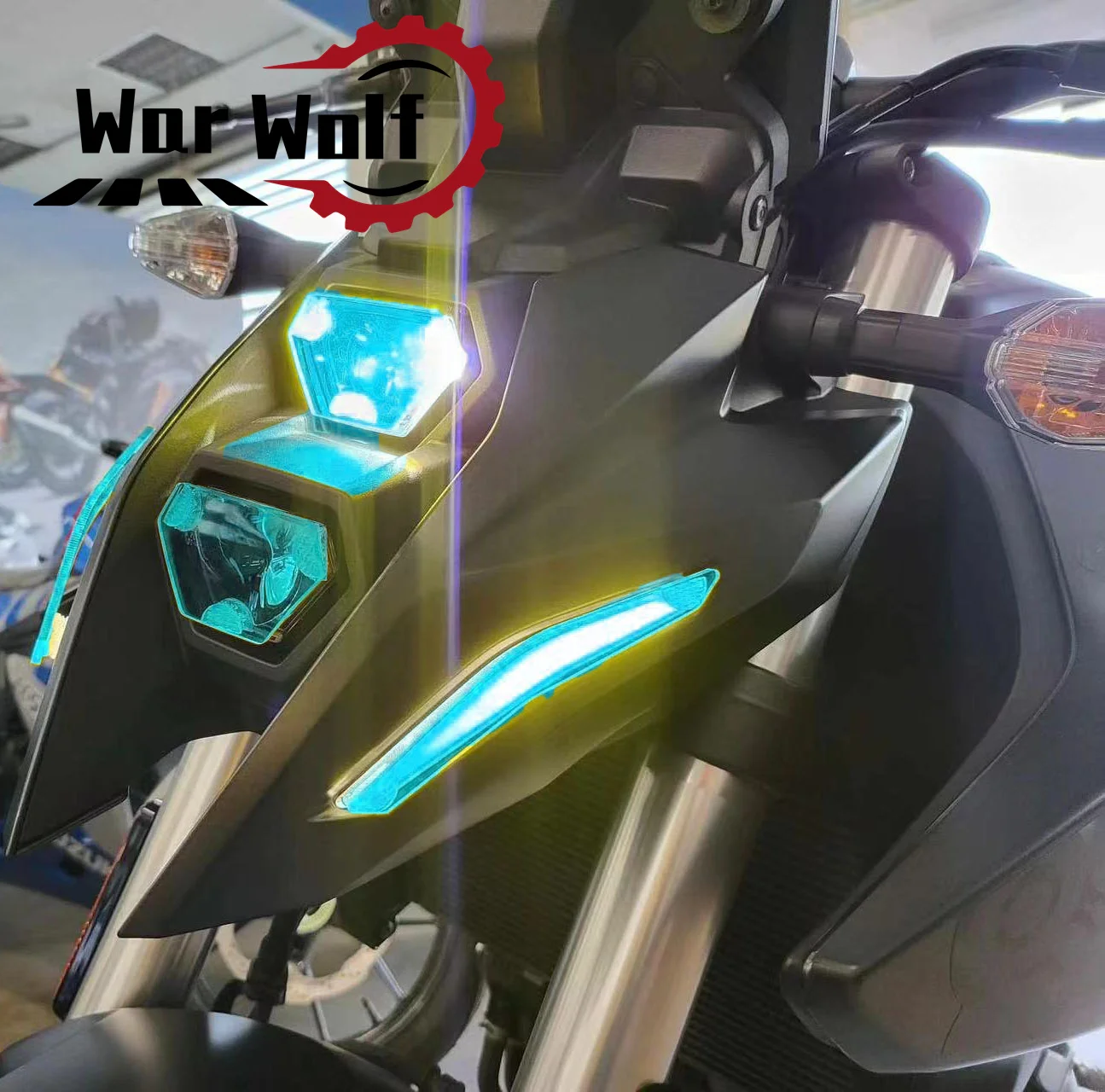 Motorcycle headlight protection cover Protective cover Headlight cover Lamp piece for new SUZUKI GSX-8S GSX8S 2022 2023 2024