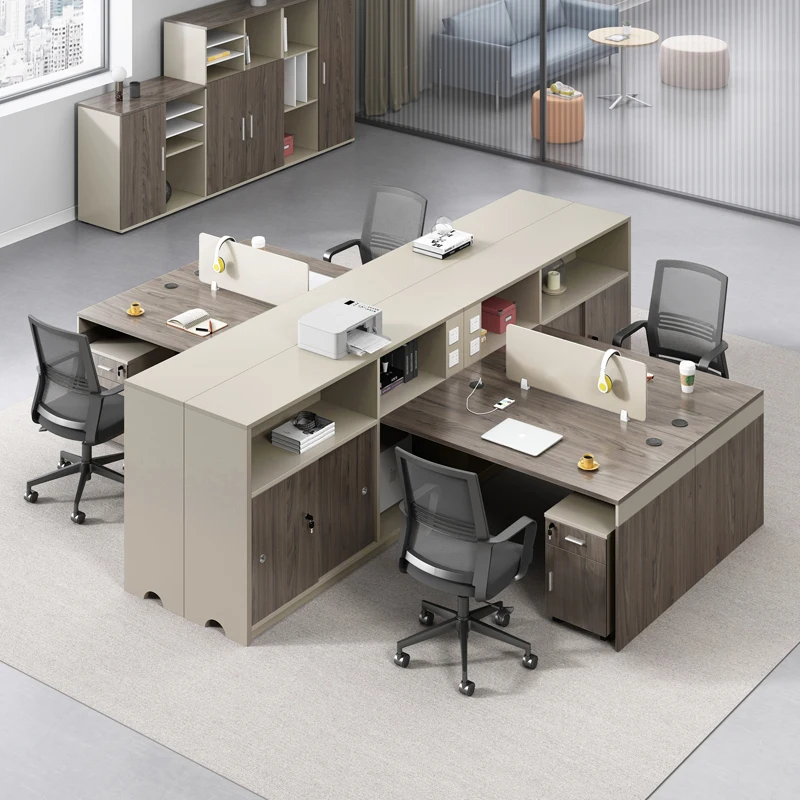 &Wooden Workstation Hotel Bank Law Office Company Suitable Office Desk