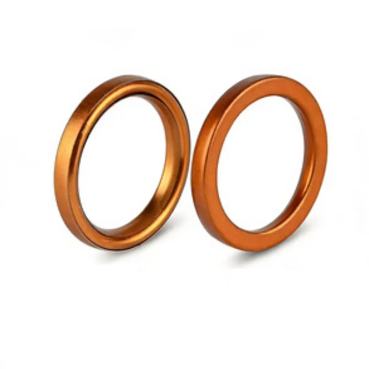 Exhaust Gasket Seal Ring M6 Dome Nut Kit Chrome Plated For Motorbike Motorcycle Exhaust Pipe Aftermarket Replacement Hardware view 6