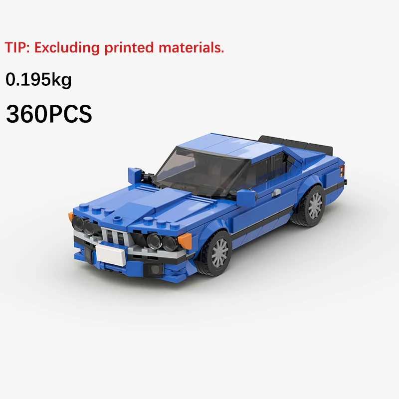Blocos de Construção Criativos de Carro de Corrida, Modelo de Construção Pequeno MOC-92514, Brinquedo de Montagem Compatível com Marca 360P