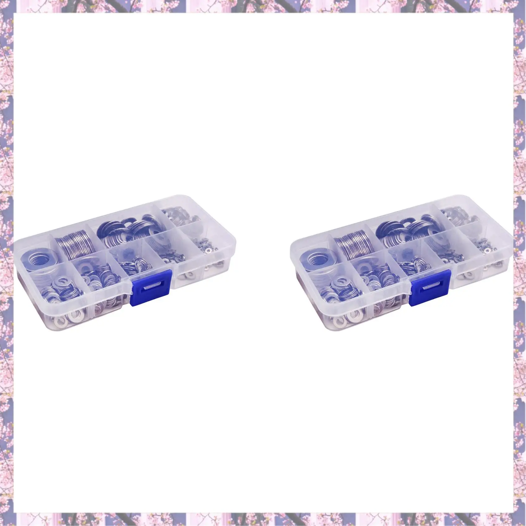 

Набор плоских шайб из нержавеющей стали для розничной торговли, 1160 шт., 9 размеров — M2 M2,5 M3 M4 M5 M6 M8 M10 M12