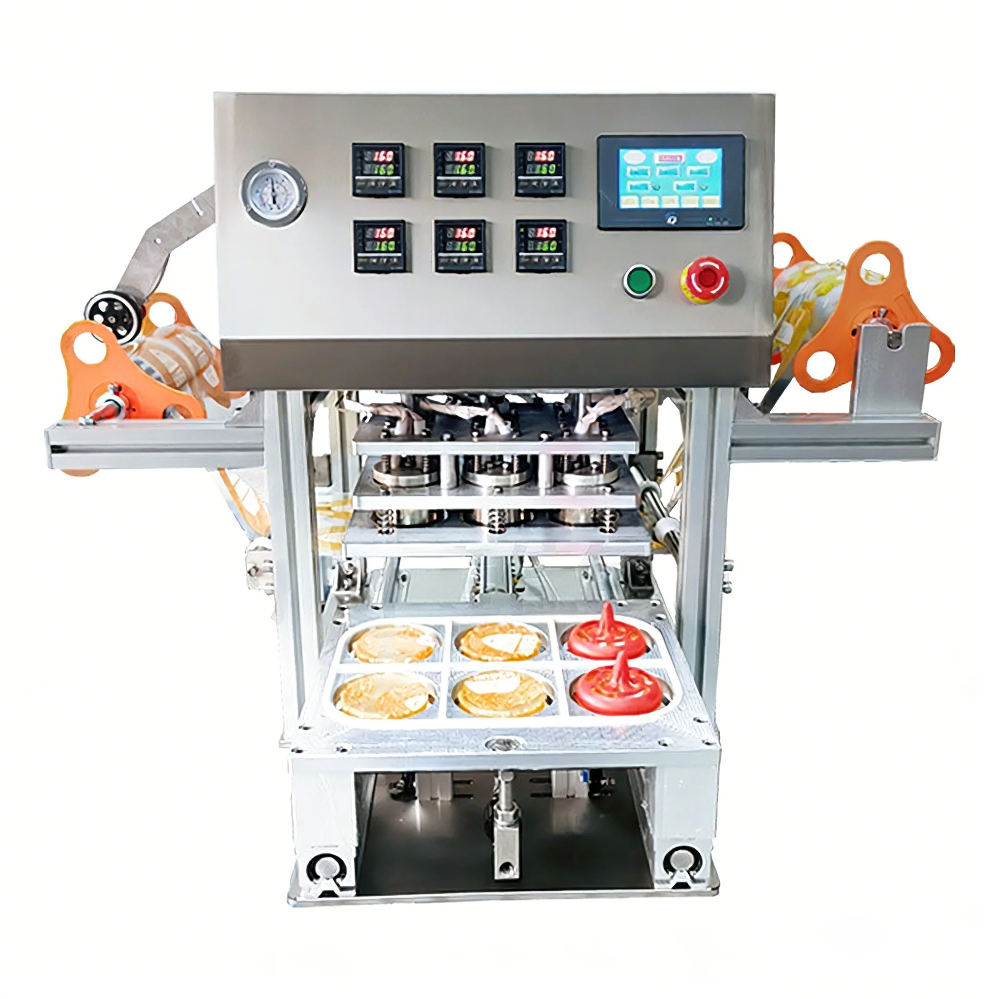 Semi Automatic Cup Sealer Machine for Beverage Milk Tea Juice Yogurt Custom Cup Film Sealing