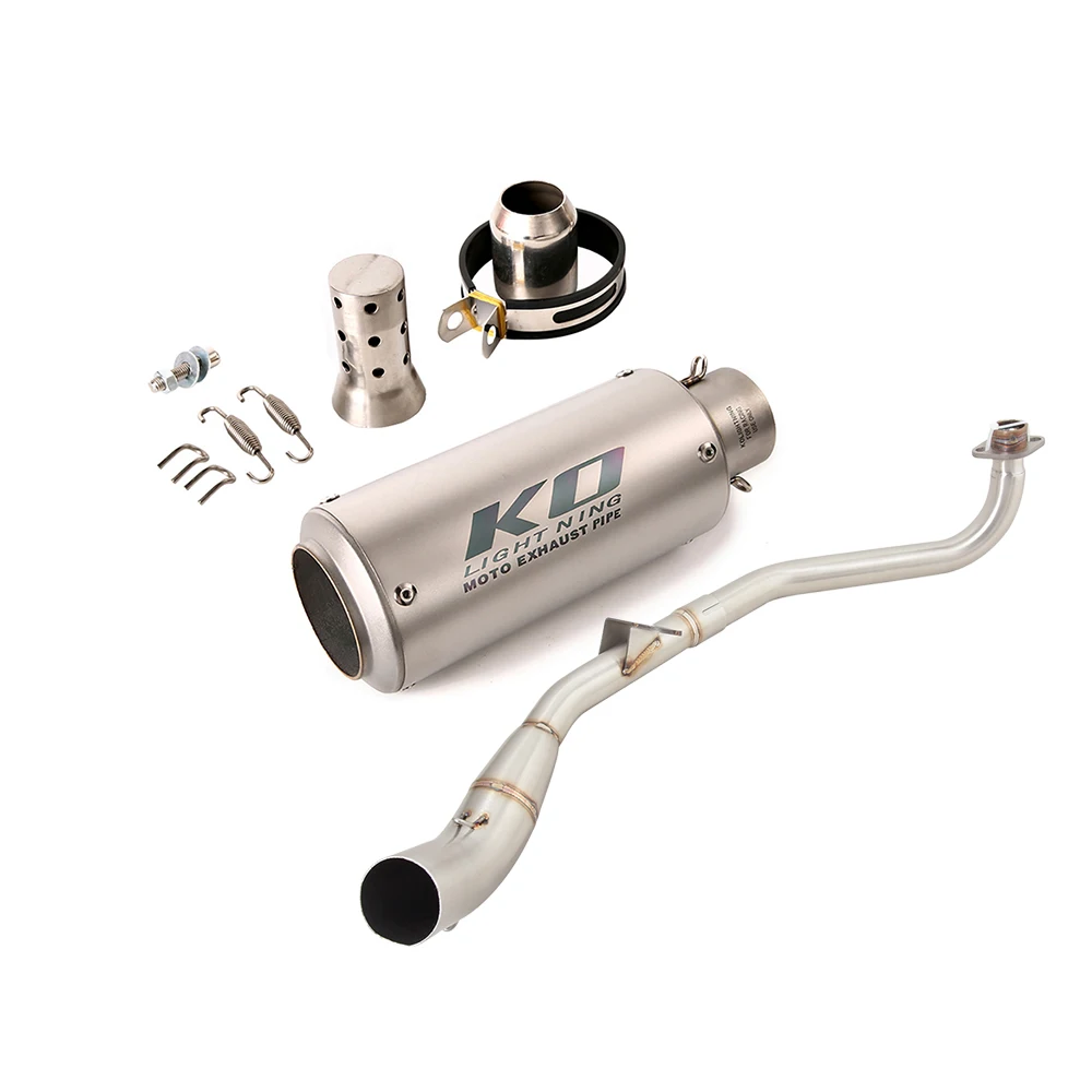 Slip On For Honda MSX125 GROM125 2021-2025 Motorcycle Exhaust System Header Pipe Escape Moto Muffler DB Killer