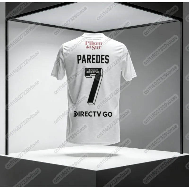 Chile Colocolo No.7 Paredes, 3D-Druck, bedrucktes T-Shirt, bequemes und atmungsaktives Sport- und Freizeit-Oberteil, Familienausgabe. – Detail 4