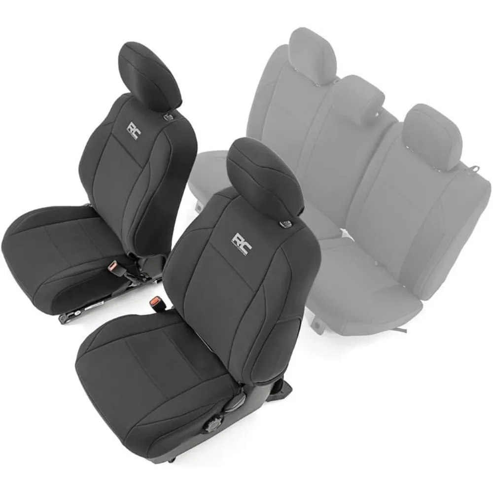 

Водонепроницаемые и устойчивые к ультрафиолетовому излучению неопрена чехлы на сиденья для Toyota Tacoma (2016-2023) — защита переднего сиденья с пенопластовой подкладкой