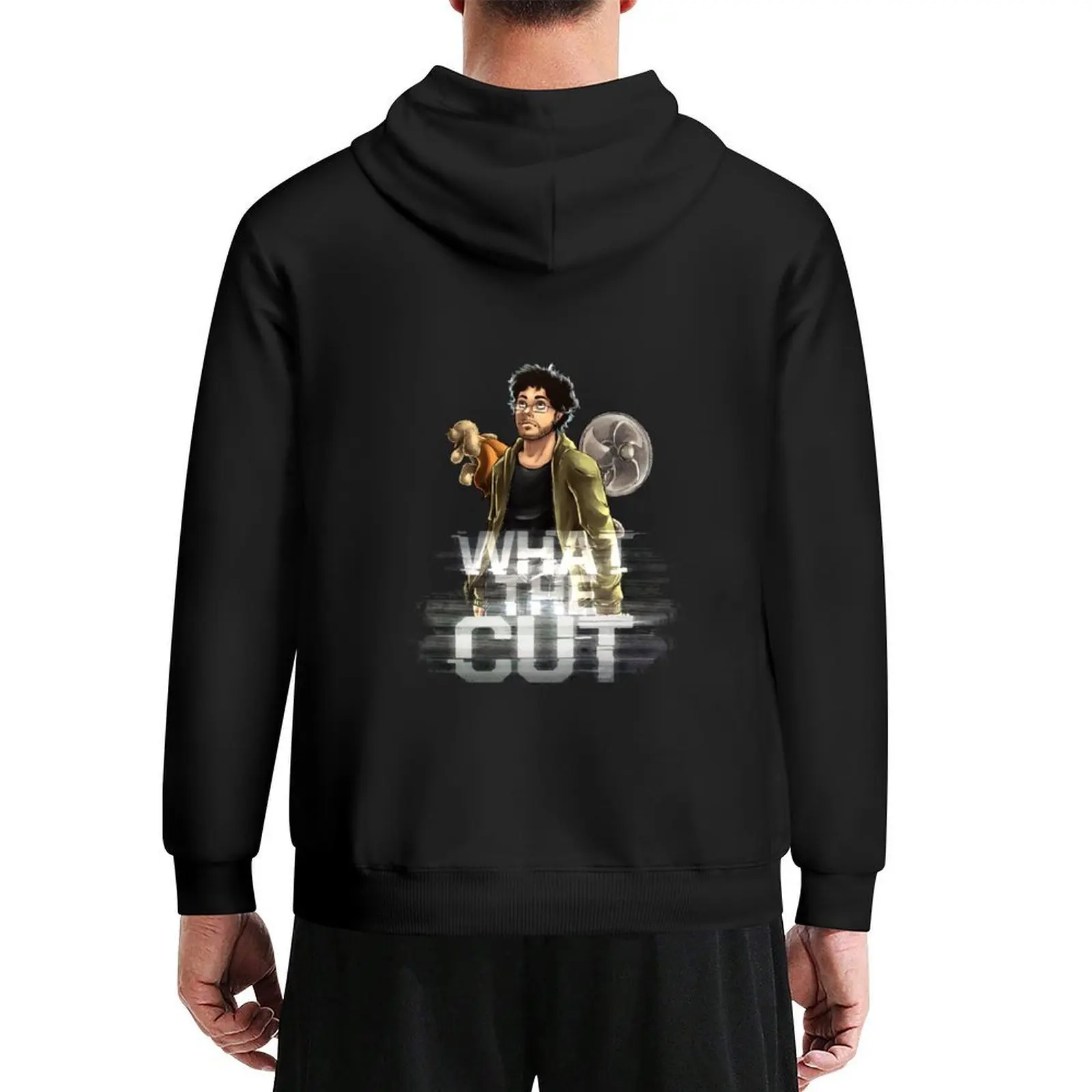 

WHAT THE CUT Hoodie korean style clothes graphic t shirts men autumn new products men's winter sweater oversized hoodie