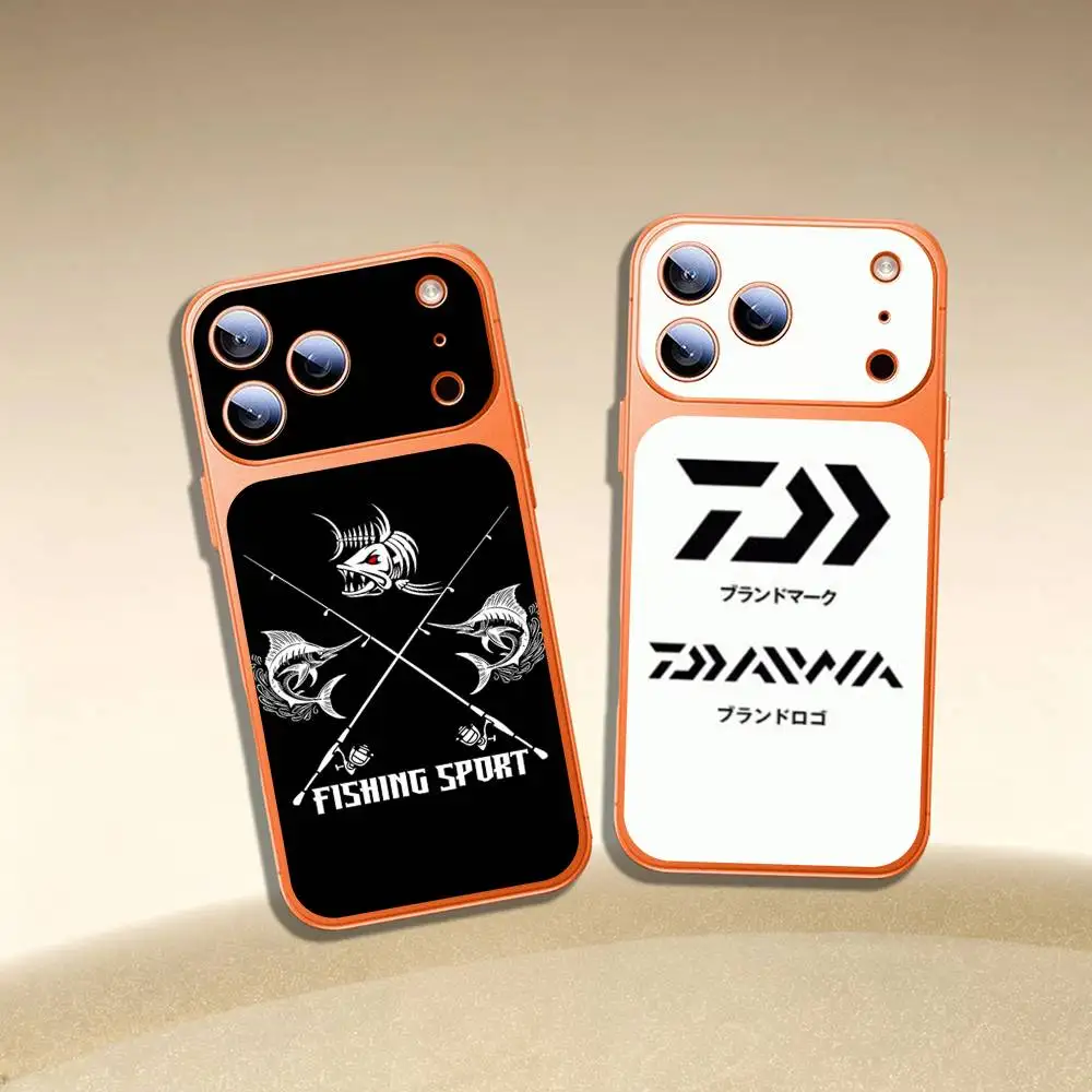 

D-Daiwa Fishing For Apple iphone 17pro 17promax Back Cover Decal Wrap Skin Rear Protective Sticker Film